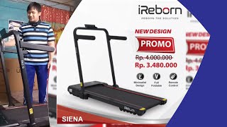 Alat Fitness Treadmill Elektrik IReborn Siena  Kekurangan dan Kelebihan [upl. by Anrev]