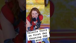 VALORIE CURRY on her first day as FIRECRACKER in THE BOYS season 4  Interview [upl. by Neenej]