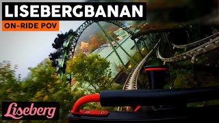 Lisebergbanan  Front Row POV  Liseberg  Gothenburg Sweden [upl. by Orvah]