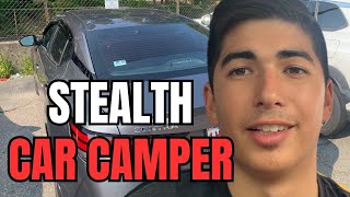 The Best Stealth Car Camping Setup  Car Life Ep05  New England Day 2 Nashua NH [upl. by Glaab]