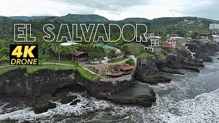 Acantilados El Salvador 2023 Cinematic 4K Drone [upl. by Notgnilra]