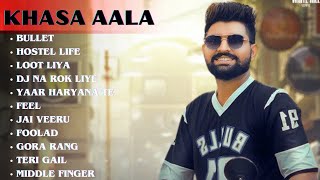 Latest Haryanvi Songs Jukebox  Khasa Aala Chahar Songs  New Haryanvi Songs 2024 [upl. by Wakerly704]