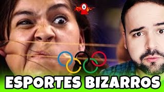 7 ESPORTES BIZARROS QUE JÁ ESTIVERAM NAS OLIMPÍADAS 🎎 [upl. by Nelrac]