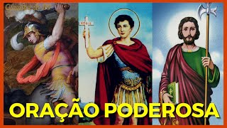 Oração Poderosa – São Jorge Santo Expedito e São Judas Tadeu [upl. by Poland224]