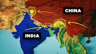 How Geography is Pushing India amp China to War [upl. by Cathe]