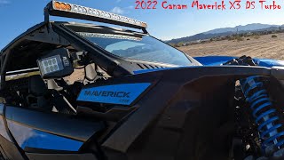 2022 Canam Maverick X3 DS Turbo 64quot 4 seat walkaround [upl. by Danie]