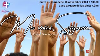 Culte en direct 10 novembre 2024 [upl. by Audun762]