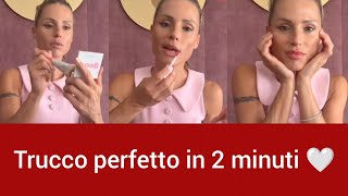 MICHELLE HUNZIKER E PRONTA IN DUE MINUTI CON I PRODOTTI GOOVI 😊 vlog makeup [upl. by Reiser]