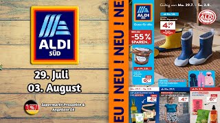 ALDI SUD Prospekt  Gültig von 29072024  Supermarkt Prospekte amp Angebote DE [upl. by Nilsoj]