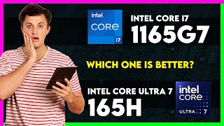 Intel Core i7 1165G7 vs Intel Core Ultra 7 165H Comparison [upl. by Sallyann83]