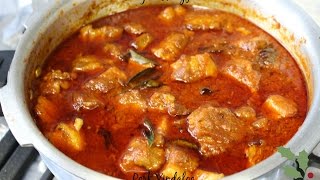 Quick and easy Pork vindaloo  Kochi style l Pressure cooker recipe [upl. by Jalbert]