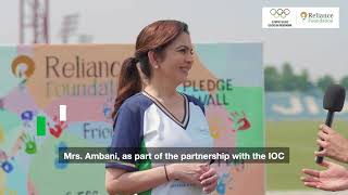 Mrs Nita M Ambani on the Importance of Education and Play for Children [upl. by Rubi]