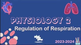 Regulation of respiration  Physiology 2  Lecture 11 [upl. by Hamal494]