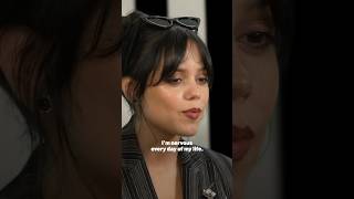 Jenna Ortega says quotIm nervous everyday of my lifequot [upl. by Irme]