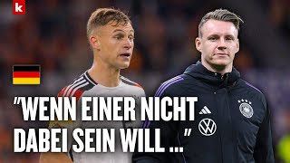 Kimmich findet klare Worte nach Absage von Bernd Leno  DFB Team [upl. by Lehcor981]