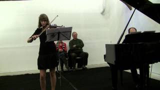 Aurore Pignoque au violon Camille SaintSaëns  Danse Macabre [upl. by Arron451]