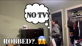 WE GOT ROBBED PRANK ON MY MOM😱 [upl. by Etnemelc460]