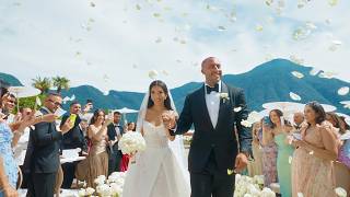 Nardin amp Chris Wedding Teaser Villa Balbiano  Lake Como Italy 4K Version [upl. by Pouncey]