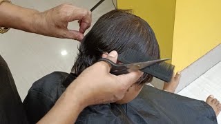 छोटी बच्ची के बालों में Baby hair cut कीस तरह से कांटेBarbie hair cutFor beginnerRoop Rang Bea [upl. by Joanne]