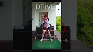 SHIFT amp TURN  Golf with Michele Low  golf golfinstruction golftips simplegolftips [upl. by Drehcir781]