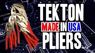 TEKTON Pliers  MADE IN USA [upl. by Nevins670]