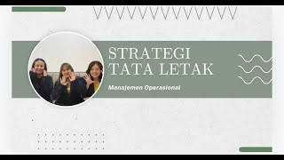 Strategi Tata Letak [upl. by Aihk]