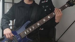 Entombed  Premature Autopsy Bass Cover [upl. by Enillebyam]