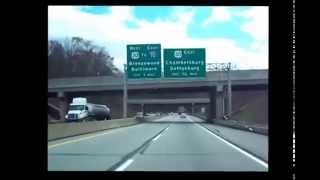 Bike the Abandoned Pennsylvania Turnpike 10 miles in 7 Minutes [upl. by Brig]