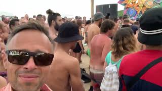 Raw footage of dancing at Halkidiki Dance Festival at Azapiko beach  Greece [upl. by Harv]