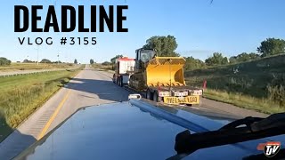 DEADLINE  My Trucking Life 🇨🇦🇺🇸  Vlog 3155 [upl. by Aticnemrac185]