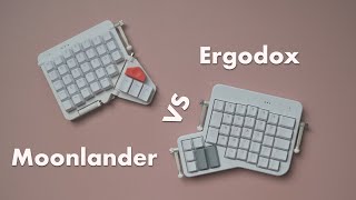 Moonlander vs Ergodox  Split Keyboard Comparison [upl. by Aneryc]