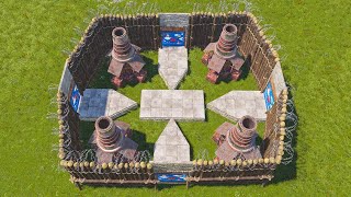 Perfect PvP Design  2x1 Base  Rust Base Design 2023 [upl. by Akyre879]