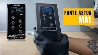 UnboxingReview Fonte Digital Aston MA1 Tattoo [upl. by Attiuqaj]