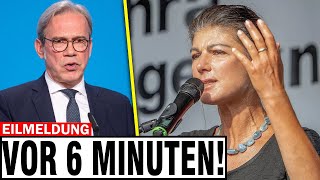 VOR 6 MINUTEN Georg Maier sagt dass die BSWAllianz zu Ende geht [upl. by Burnett]