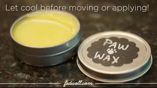 DIY Protective Paw Balm [upl. by Alphonsa]