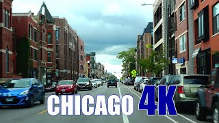 CHICAGO  Driving Around Trendy Wicker Park [upl. by Sabian]