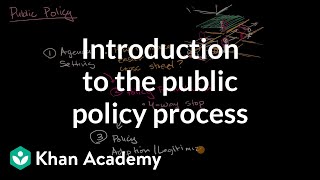 Introduction to the public policy process  US government and civics  Khan Academy [upl. by Elaval683]