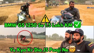 BMW GS 1250 Se Ye Kya Kr Dia😨 Off Road Training With jsfilmsindia 🔥 [upl. by Ahsinut]