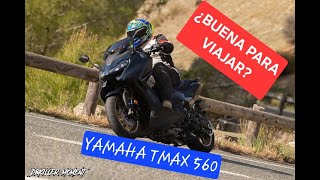 YAMAHA TMAX 560 ¿Sera buena viajera [upl. by Renee]