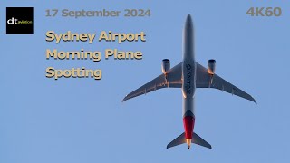 Sydney Airport Plane Spotting Sep 2024 Part 2  4K60 [upl. by Silohcin219]