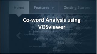 How to use VOSviewer for Coword Analysis [upl. by Zackariah]