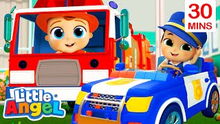 Community Helpers to the Rescue  Job and Career Songs  LittleAngel Nursery Rhymes for Kids [upl. by Irved]