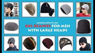 10 BEST XXL BEANIES FOR MEN WITH LARGE HEADS [upl. by Baoj]