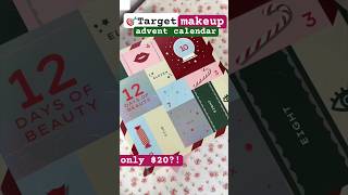 this was a STEAL 😱 20 Target MAKEUP ADVENT CALENDAR 🎅🏻🗓️ adventcalendar giftideas christmas [upl. by Wendie]