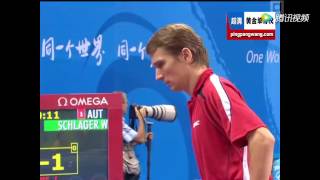 Panagiotis gionis vs Werner Schlager 2008 [upl. by Larcher]