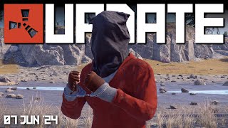 Seismic sensor first look at hoods and cuffs  Rust Update 7th June 2024 [upl. by Reffinnej]