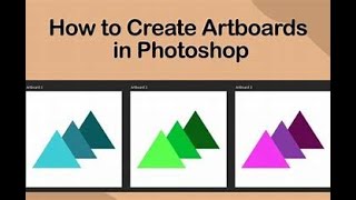 How to Add a New Artboard in Adobe Photoshop  Easy Tutorial l adobephotoshop artboard newgroup [upl. by Lamberto]