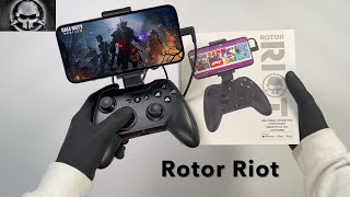 Unboxing New Rotor Riot  Best iPhone Gaming Controller [upl. by Eelnodnarb238]