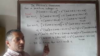 DeMoivres Theorem Mahesh Bhattarai Mathmatics Complex number Class 11 [upl. by Reeta]