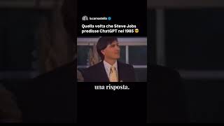 Già allora Steve sperava che venisse creato un tool che permettesse a chiunque di dialogare con [upl. by Cecilius914]